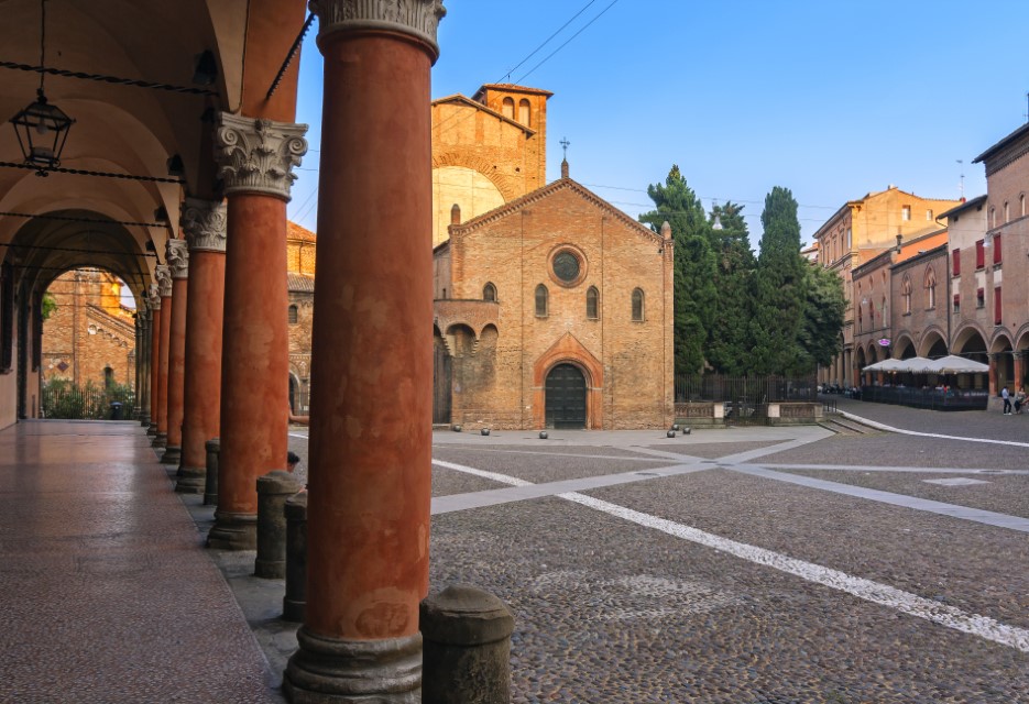 Santo Stefano square - Bologna, Italy